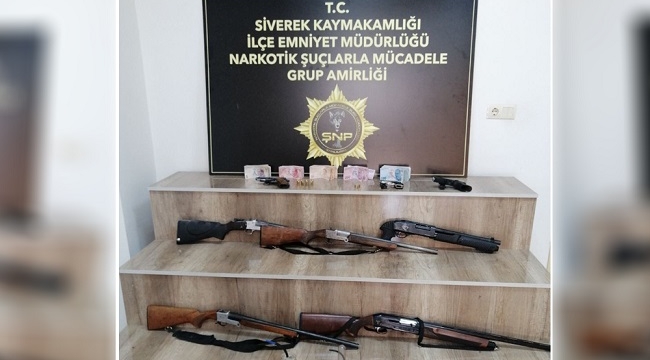 Siverek'te uyuşturucu şüphelisi 7 kişi tutuklandı