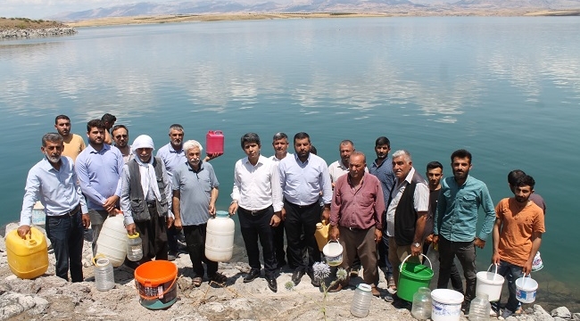 Fırat'tan Mardin'e su var ama Siverek'e su yok