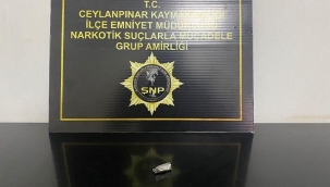 Şahsın üzerinden uyuşturucu çıktı!