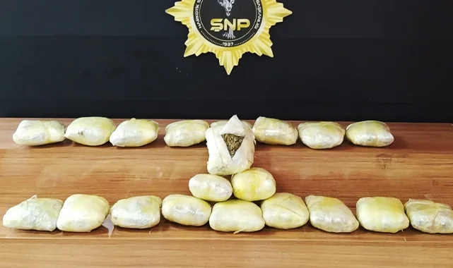 Şanlıurfa'da 12 kilo skunk ele geçirildi