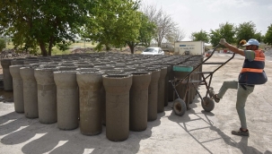Siverek'te beton boru üretim kapasitesi arttırıldı