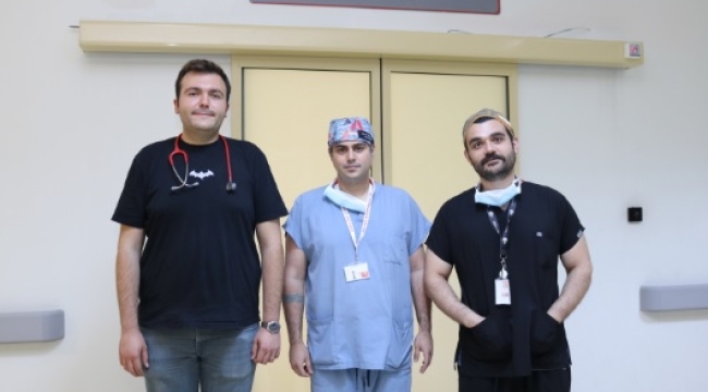 Siverek'te mide içeriği akciğerine kaçan çocuk ameliyat edildi