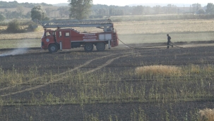 Siverek'te yangına müdahale eden iki kişi yaralandı!