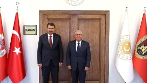 Vali Ayhan'dan Ankara'da ziyaretler