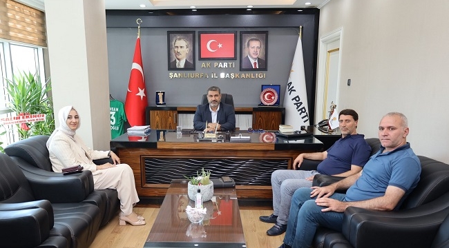 Başkan Çakmak'tan AK Parti İl Başkanı Delioğlu'na ziyaret