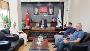 Başkan Çakmak'tan AK Parti İl Başkanı Delioğlu'na ziyaret