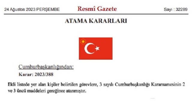 Şanlıurfa'da 8 kaymakamın görev yeri değişti
