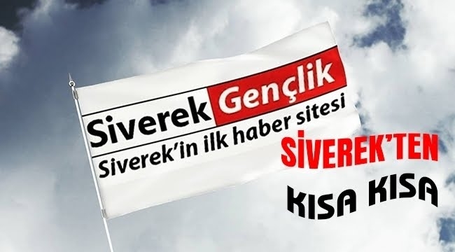 Siverek'ten kısa kısa 6 Ağustos 2023