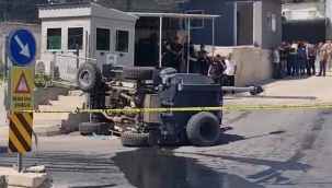 Urfa'da zırhlı polis aracı devrildi: 1 polis hayatını kaybetti