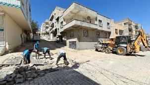 Eyyübiye'de kış öncesi sokak yenilemeleri tamamlanacak