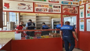 Eyyübiye'de okul kantinleri ve çevresi denetleniyor