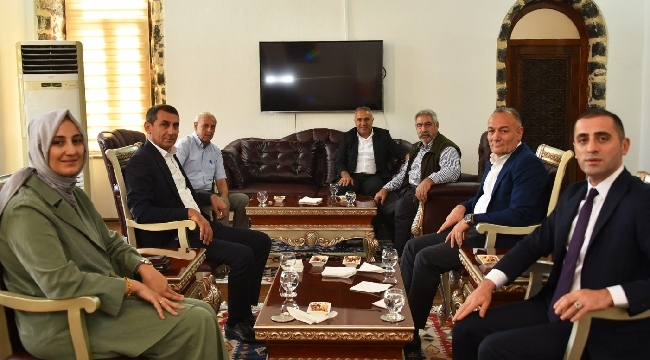 Başkan Çakmak, Kaymakam Aydemir'i ziyaret etti
