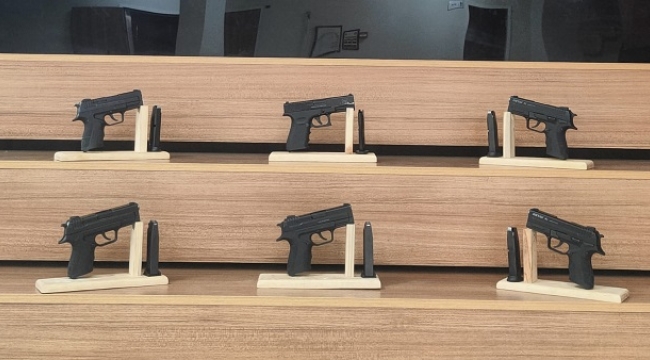 Şanlıurfa'da 6 ruhsatsız tabanca ele geçirildi