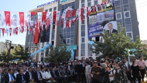 Eyyübiye'de dev eserler törenle hizmete sunuldu