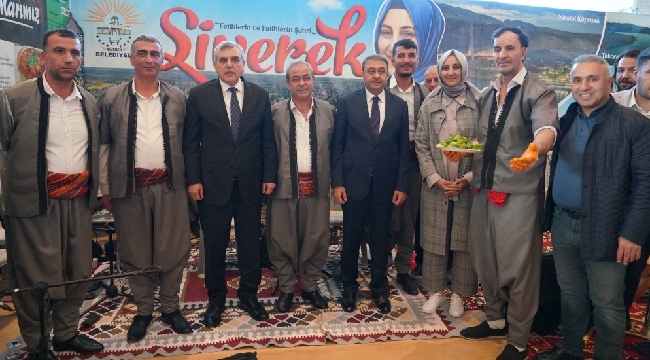 İstanbul'daki Şanlıurfa tanıtım günlerinde Siverek rüzgarı