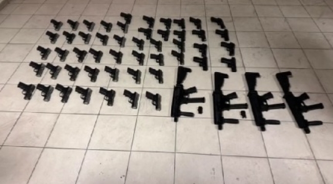 Şanlıurfa'da 29 tabanca ele geçirildi