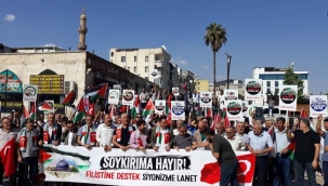 Şanlıurfa Memur-Sen'den Filistin halkına destek