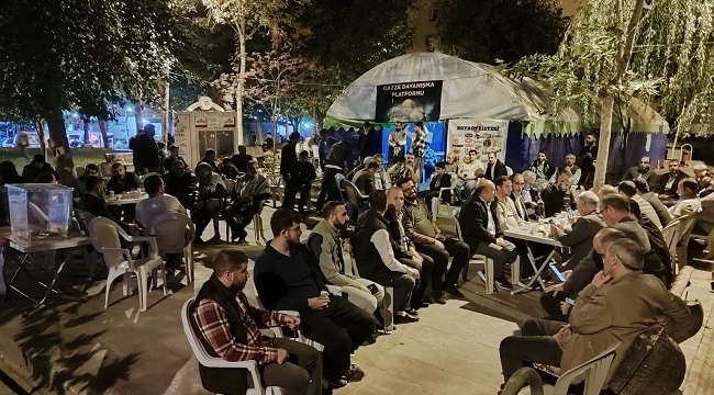 Siverekliler Gazze için nöbette 