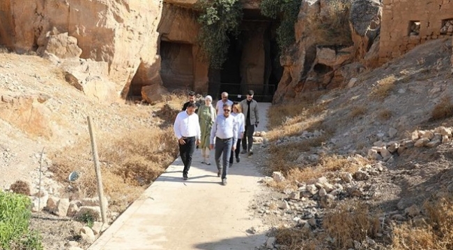 Vali Şıldak, Harran'da incelemelerde bulundu