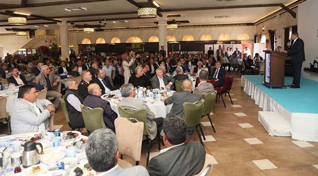 Vali Şıldak: Tefecilere ve suç örgütlerine karşı mücadelemiz çok sert olacak