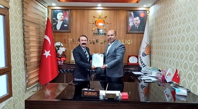 Bucak, Siverek Belediye Başkanlığı için aday adayı oldu