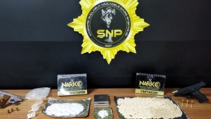 Şanlıurfa'da uyuşturucu madde ve silah ele geçirildi