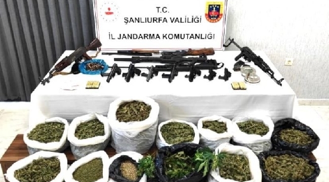 Viranşehir'de 23.6 kg. uyuşturucu ele geçirildi 