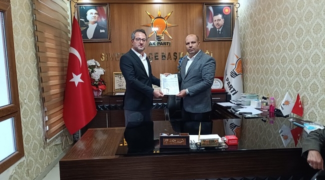 Yenice, Siverek Belediye Başkanlığı için aday adayı oldu