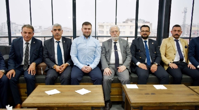 Yeniden Refah Partisi Genel Başkan Yardımcısından M. Hakkı Bucak'a ziyaret