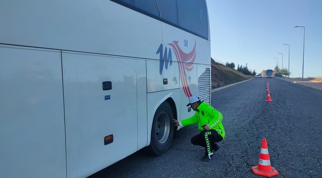 Şanlıurfa Emniyet Müdürlüğü kış lastiği konusunda uyardı