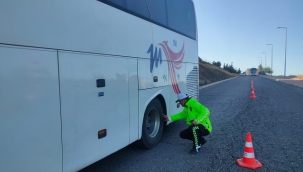 Şanlıurfa Emniyet Müdürlüğü kış lastiği konusunda uyardı