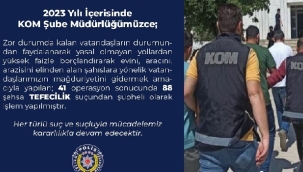 Urfa'da tefecilik suçundan 88 kişi hakkında işlem yapıldı 