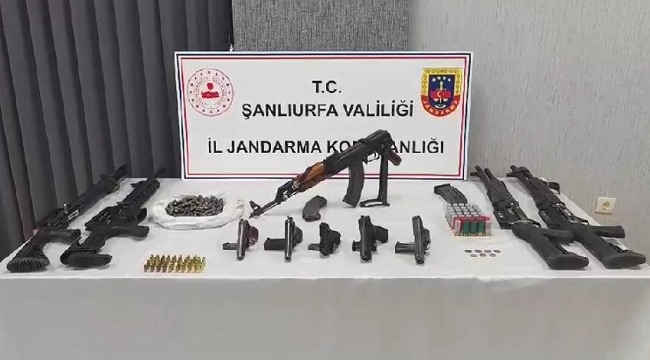 Viranşehir'de silah kaçakçılarına operasyon: 5 kişi yakalandı