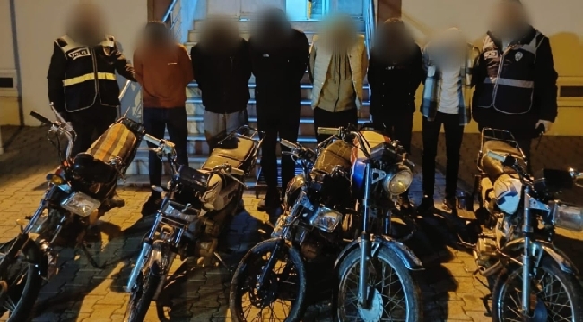 Yediemin otoparkından motosiklet hırsızlığı yapan şahıslar yakalandı