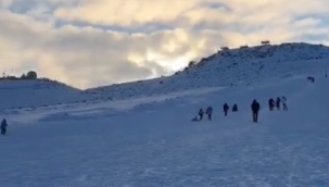 Karacadağ'da kayak sezonu açıldı