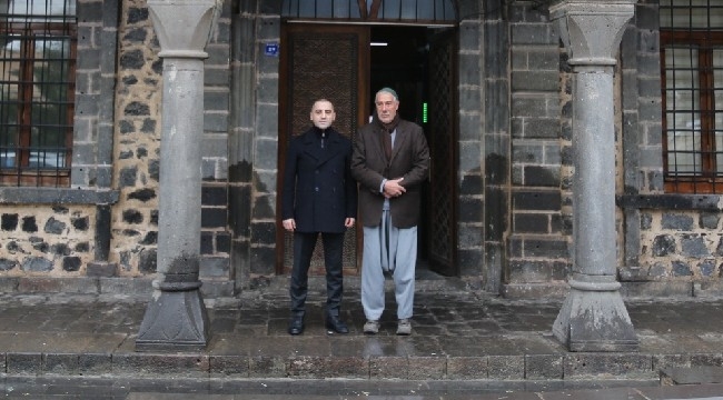 Kaymakam Aydemir, Karavar'ı kabul etti