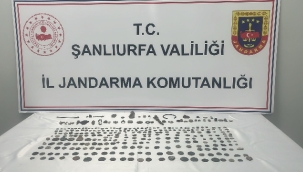 Urfa'da 320 adet sikke ele geçirildi
