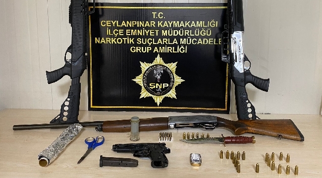 Şanlıurfa'da uyuşturucu operasyonunda 10 tutuklama 