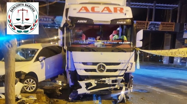 Siverek Barosu'ndan ölüm yolu ile ilgili açıklama