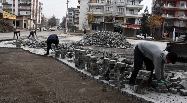 Siverek'te üst yapı çalışmaları devam ediyor