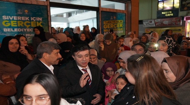 AK Parti Kadın Kolları Seçim Bürosu açıldı