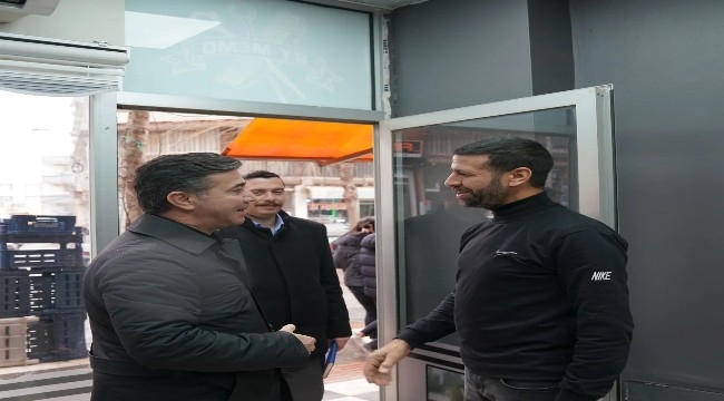 Ali Murat Bucak'tan esnaf ziyareti