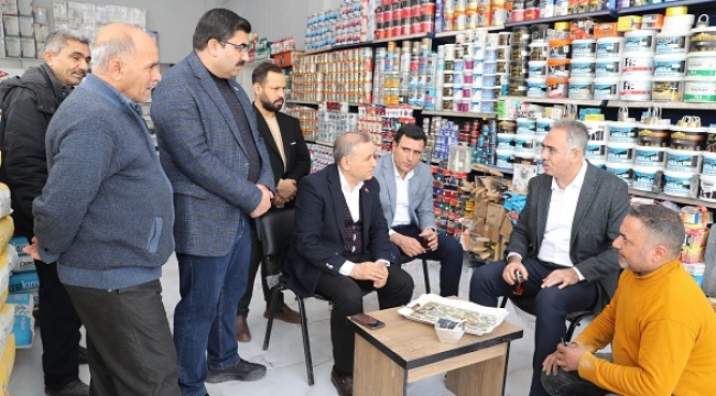 Eyyübiyeliler'den Başkan Mehmet Kuş'a ilgi