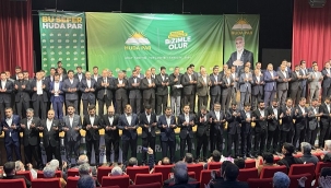 HÜDA PAR, Ankara'da 85 belediye başkan adayını daha tanıttı