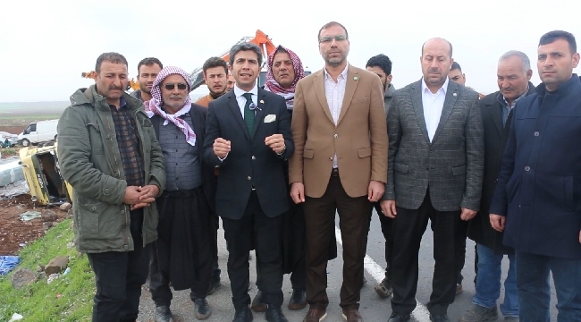 Özaslan, Suruç yolu için 24 Şubat tarihine kadar mühlet verdi