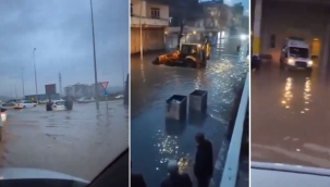 Şanlıurfa'da sağanak yağış etkili oldu