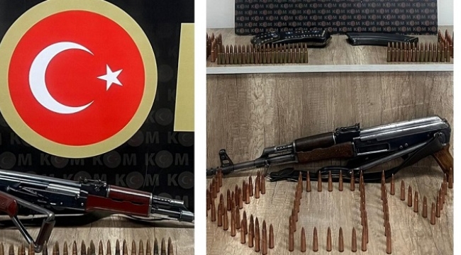 Siverek'te çok sayıda silah ele geçirildi