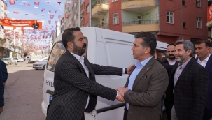 AK Parti Siverek Belediye Başkan Adayı Bucak'tan örnek davranış