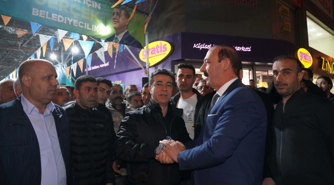 Eski AK Parti Milletvekili Zülfikar İzol ve İlçe Başkanı Cihan İzol'dan Bucak'a destek 