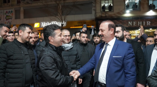 Eski AK Parti Milletvekili Zülfikar İzol ve İlçe Başkanı Cihan İzol'dan Bucak'a destek 